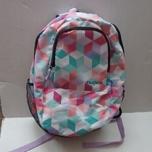 4/$60 New Geometric Backpack - Multicolor